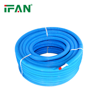 Tuyau composite PEX AL PEX personnalisé IFAN, blanc, rouge, bleu, 1216-2632, tuyau d'isolation PEX