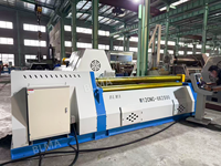 Machine de formage à rouleaux CNC 4 rouleaux pour le pliage de tôles d'aluminium et d'acier inoxydable de précision, pour réservoirs coniques en acier épais, automatique