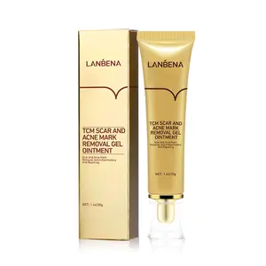 2023 lanbena Private Label OEM Tcm Acne Cicatriz Remoção Gel Creme Stretch Mark Oil Remoção Cuidados com a pele creme facial