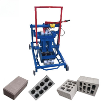 Approvisionnement direct usine, machine à fabriquer des briques à alimentation directe diesel avec film d'emballage, double alimentation électrique et diesel
