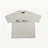 T-shirt personnalisé avec logo, T-shirt tendance, logo personnalisé, coton décontracté, T-shirt à col rond ample à manches courtes