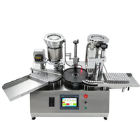 Machine de remplissage et de bouchage de flacons de haute précision, machine de remplissage et de bouchage de petits flacons
