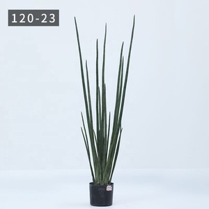 A-3130 <span class=keywords><strong>Planta</strong></span> Artificial de Sansevieria en Maceta de 120 cm, <span class=keywords><strong>Planta</strong></span> de <span class=keywords><strong>Serpiente</strong></span> Artificial de Poliuretano - Product Image 6