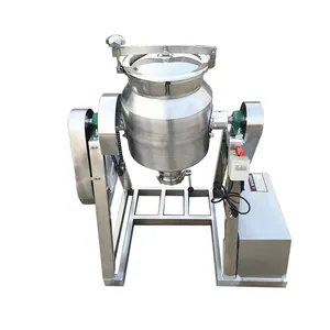 Stainless Steel Dry powder mixing machine Drum W Mixer For Powders