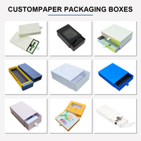 Boîte de rangement coulissante à 3 niveaux personnalisée, écologique et recyclable, pour emballage de portefeuilles, ceintures, foulards et boîtes cadeaux en papier, avec logo, vente en gros