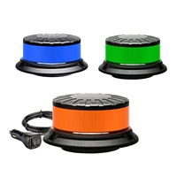 Lampu Rotator LED Mini Berkualitas Tinggi dengan Sensor Siang Malam Otomatis ECE R65 ECE R10 IP6K9K untuk Lampu Peringatan Keselamatan Kendaraan