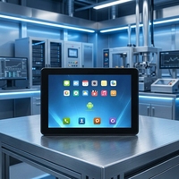 Computadora Industrial Integrada de Alto Rendimiento con Pantalla Táctil, Sin Ventilador, Todo en Uno, con Sistema Operativo Linux/Android/Ubuntu en Stock