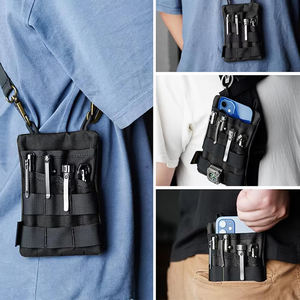 กระเป๋าเครื่องมือคุณภาพสูงพร้อมกระเป๋าและเครื่องมือขนาดเล็กที่เก็บอุปกรณ์ EDC Gears Hold Your Pocket Knife Tactical Pen, โน๊ตบุ๊ค - Product Image 5