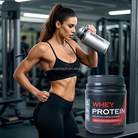 Poudre Protéinée Naturelle Personnalisée pour Adultes Prise de Poids avec 56g de Protéines par Portion pour la Masse Musculaire - Compléments Sportifs