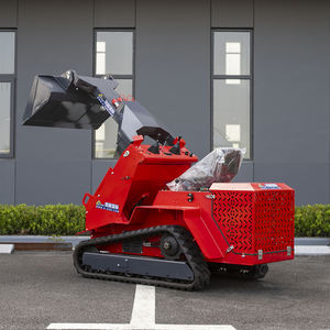 أرخص لودر انزلاقي متعدد الاستخدامات مع نظام تسوية أوتوماتيكي وملحق حفر الصخور للودر الانزلاقي - Product Image 3