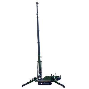 CE/ISO9001 אושר צר עבודה קטן מיני 5 טון מתקפל הידראולי להניף מנוע עכביש מנוף - Product Image 6