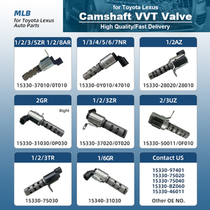 Solénoïde de calage variable de l'arbre à cames du moteur de <span class=keywords><strong>voiture</strong></span> à bas <span class=keywords><strong>prix</strong></span> d'usine, capteur VVT, vanne de contrôle d'huile pour Toyota Lexus Yaris Sienta Echo - Product Image 3