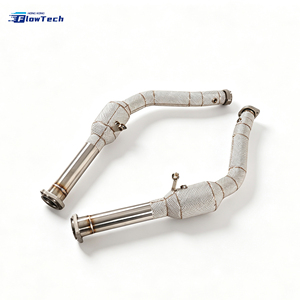 ท่อดาวน์ไปป์สำหรับรถเมอร์เซเดส G63 AMG M177 W463 4.0L V8บิทเทอร์โบ304ท่อไอเสียสำหรับรถแข่ง EUR 5 200เซลล์ - Product Image 4