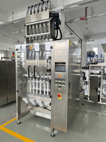 Machine automatique de remplissage, formage et scellage de sachets pour épices, cacao, thé matcha, poudre de sel, en plusieurs voies