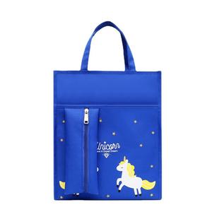 Sac à crayons personnalisé en gros, sacoche étudiante, sacs de rangement A4 à rabat, sac à stylos multifonction en toile, sac fourre-tout élégant et simple pour documents - Product Image 6