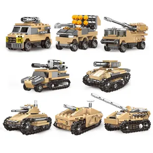 XINGBAO NEU 13005 Militär armee Serie 8 IN 1 Verformung Der Mirage-Panzer setzt Bausteine Gepanzerte Fahrzeuge Ziegel Kinderspiel zeug