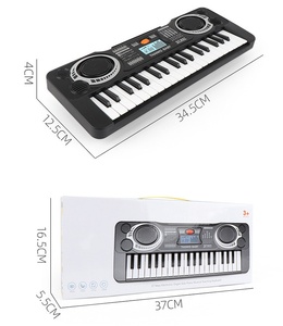 Vente en gros de mini claviers électroniques en plastique à 37 touches pour l'éducation précoce, instrument de musique pour bébé, jouet pour enfants - Product Image 6
