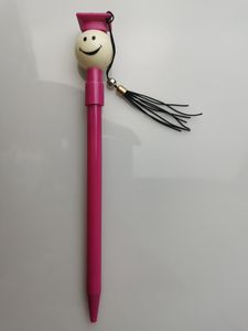 नया आगमन रचनात्मक डॉक्युटोरियल हैट डॉल ड्राइव पेन लोगो के साथ - Product Image 2