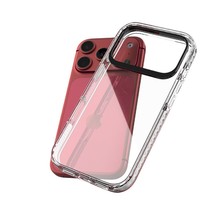 Funda para iPhone 18e I17 Pro, Transparente, Esmerilada, Antigolpes, Tres en Uno, Protectora, con Anillo de Cámara Extraíble, Color Sólido, Diseño de Estrella