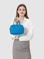 Sac à main Boston vintage en cuir véritable grainé, double fermeture éclair, grande capacité, luxe, avec poignée, sac bandoulière pour femme, sac bowling