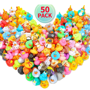 <span class=keywords><strong>Canard</strong></span> en caoutchouc de 2 pouces de qualité, jouets de bain promotionnels en gros 2026, cadeau de Noël pour enfants, avec logo personnalisé, type animal flottant - Product Image 1