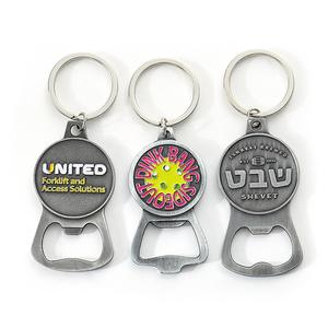 Móc Khóa Mở Nắp Chai Móc Khóa Kim Loại Hợp Kim Kẽm Móc Khóa Thiết Kế Logo Tráng Men Mềm Đúc Tùy Chỉnh Móc Khóa Dụng Cụ Mở Chai - Product Image 2