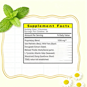 Bbl Gummies Gummies <span class=keywords><strong>Fessiers</strong></span> pour le Soutien Tissulaire - Collagène Naturel et Mélange d'Herbes, Tonus Musculaire des <span class=keywords><strong>Fessiers</strong></span>, 60 Comprimés à Croquer Végétaliens - Product Image 3