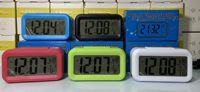 Produk Rumah Pintar Jam Alarm Digital LED Layar Alarm Digital Elektronik Jam Meja Desktop untuk Rumah Produk Rumah Pintar