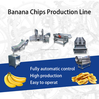 Die Automatische Bananenchips-Produktionslinie für die Lebensmittelverarbeitungsindustrie und Snackverarbeitungsindustrie