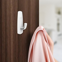 Crochets muraux multifonctionnels en PVC écologique Prodigy HS51, robustes, 2 pièces, pour cuisine et salon