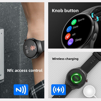 Nuevo Reloj Inteligente MT26 con Llamadas, Monitor de Frecuencia Cardíaca, Presión Arterial, Funciones de Salud, Pantalla AMOLED, Recargable por USB
