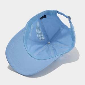 Casquettes de sport d'été fines à séchage rapide avec nœud, chapeaux de golf, casquettes de baseball respirantes simples pour femmes et hommes, protection solaire extérieure - Product Image 6