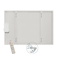 C080-W mural/cellulaire 7*24 heures Programmation minuterie hebdomadaire Wi-Fi Tuya App thermostat sans fil personnalisé panneau chauffant IR