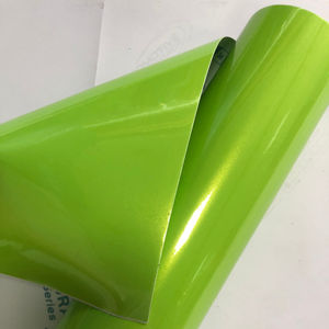 Film protecteur auto-adhésif en PVC brillant ESIGN Green to Gold Delution Lime Gold, changeant de couleur pour carrosserie automobile, résistant aux UV - Product Image 3