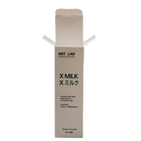 Boîte en carton pliable personnalisée, boîte en papier blanc écologique, petit emballage de produit avec logo personnalisé