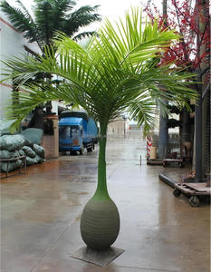Botella de <span class=keywords><strong>vino</strong></span> artificial resistente a los rayos UV, árbol de coco, palmera hecha a mano para interior, exterior, Hotel, restaurante, decoración, planta perenne - Product Image 4