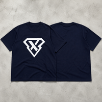 T-shirt décontracté personnalisable pour homme, coupe ample en coton, impression sérigraphique de haute qualité, logo simple, tee-shirt streetwear graphique surdimensionné