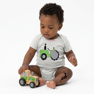 Lindo Mono de Bambú y Spandex con Estampado de Osos para Bebés y Niños Pequeños, Unisex, con Cierre de Botones a Presión, Transpirable, para Invierno - Product Image 1