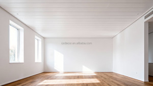 Panel de <span class=keywords><strong>Techo</strong></span> WPC de Foshan, Panel de <span class=keywords><strong>Techo</strong></span> Interior de PVC, Diseños Modernos de <span class=keywords><strong>Techo</strong></span> <span class=keywords><strong>para</strong></span> Tienda, Oficina, Dormitorio - Product Image 3