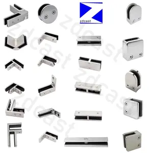 Hàng Rào Hồ Bơi Kẹp Kính Giá Treo Tường Lan Can Giá Đỡ Lan Can Kính Điều Chỉnh Được - Product Image 1