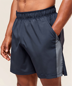 Men's Sporty 100% Polyester Quick Dry Drawstring <strong>Shorts</strong> 7" for Deep <strong>Squats</strong> During Fitness Training - Product Image 3