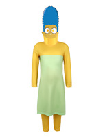 Costumes de Cosplay pour enfants Costume de famille Simpsons Vêtements de spectacle de scène Vêtements de performance pour enfants et adultes Taille 110-190cm