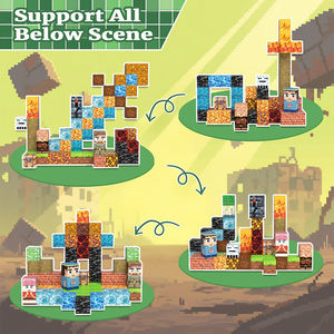 100 pièces <span class=keywords><strong>de</strong></span> blocs <span class=keywords><strong>de</strong></span> <span class=keywords><strong>construction</strong></span> magnétiques en plastique, ensemble <span class=keywords><strong>de</strong></span> cubes empilables <span class=keywords><strong>de</strong></span> 2 cm, certifiés sûrs pour les adolescents, les adultes, les garçons et les filles, pour le développement - Product Image 5