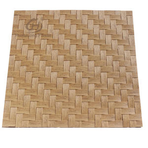 Hdpe Swbs-11 सिंथेटिक hdpe बुना हुआ बांस छत टाइल्स पारंपरिक डिजाइन फायरप्रूफ 5 साल की वारंटी परियोजना समाधान - Product Image 1