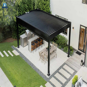 Wenets Poutre extra de hauteur <span class=keywords><strong>pour</strong></span> <span class=keywords><strong>pergola</strong></span> carrée en aluminium de 4m x 3m - Product Image 4