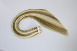 China Vendedor Qingdao Factory 100% Virgen Cutícula Cabello ruso Cinta invisible en extensiones <span class=keywords><strong>de</strong></span> cabello sin costuras - Product Image 4