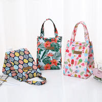 Sac à lunch personnalisé imperméable écologique à la mode pour femmes sac de pique-nique isotherme