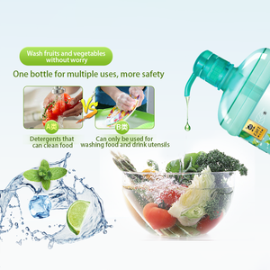 Detersivo <span class=keywords><strong>Liquido</strong></span> Concentrato Ecologico al Profumo di Tè Verde e Menta per Lavaggio Piatti e <span class=keywords><strong>Cucina</strong></span> - Product Image 3