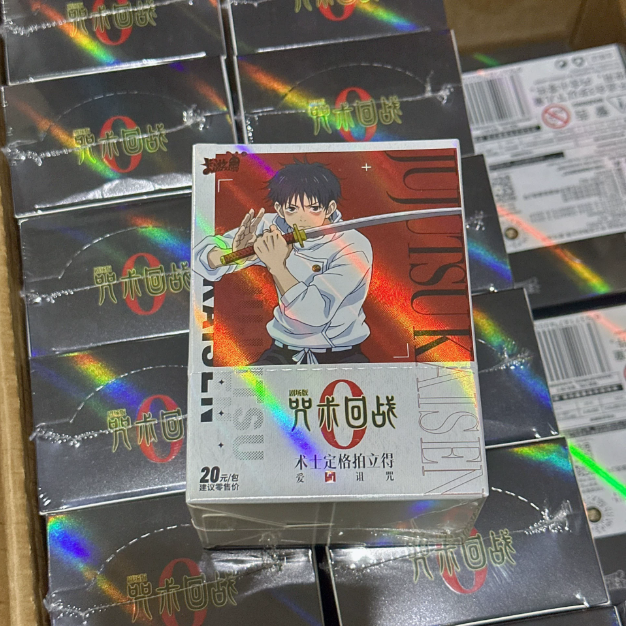 Official Anime Peripheral Collectible Trading Cards Jujutsus Kaisens Sorcerer Instant Photo Style Cards Love and Curse Series