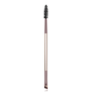 Individuale Champagne Oro Spazzola Dell'ombra di Occhio Doppio Attacco Angeled Brow Brush Private Label Personalizzato Dual Eyeshadow Brush - Product Image 6